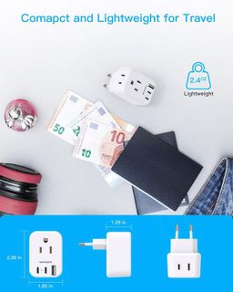 No. 6 - European Travel Plug Adapter - 4