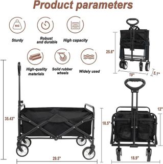 No. 1 - Collapsible Foldable Wagon - 3