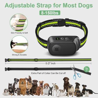 No. 9 - Rechargeable Dog Bark Collar with Beep Vibration and Shock - 3