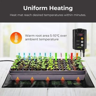 No. 4 - BN-LINK Durable Seedling Heat Mat Heating Pad - 4