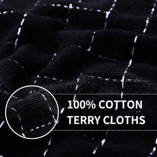 No. 8 - Homaxy 100% Cotton Terry Kitchen Towels - 2