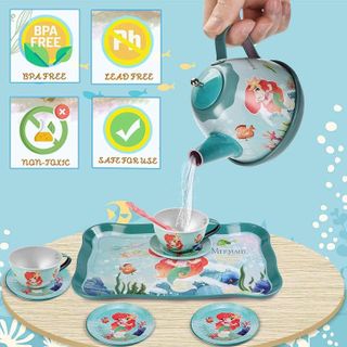 No. 4 - 48-Piece Mermaid Tea Party Set - 5