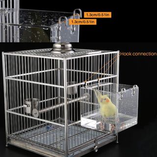 No. 10 - HOSUKKO Bird Bath for Cage - 3