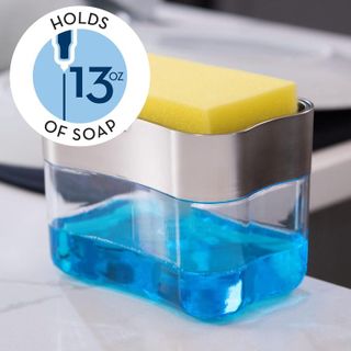 No. 7 - S&T INC. Dish Soap Dispenser and Sponge Holder - 3