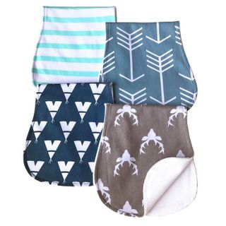 No. 6 - Arnzion Baby Burp Cloths Set - 1