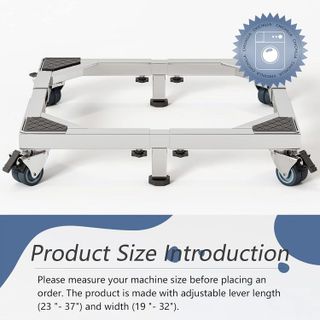 No. 10 - CHINCHILLA Heavy Duty All Stainless Steel Mobile Fridge Stand Base - 2