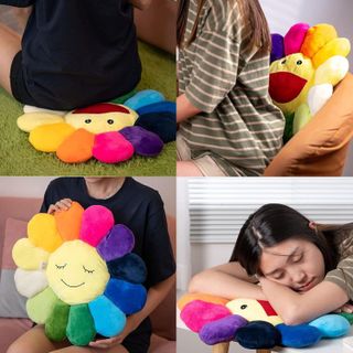 No. 4 - Flower Shaped Kids' Reading Pillow - 5