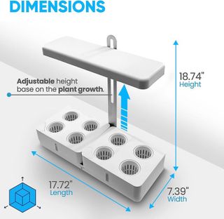 No. 9 - SereneLife Hydroponic Herb Garden - 3