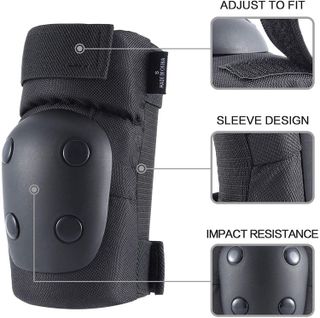 No. 9 - Banzk Adult Knee Pads Elbow Pads Wrist Guards - 2