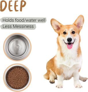 No. 6 - Anti-Slip Stainless Steel Dog Bowls - 4