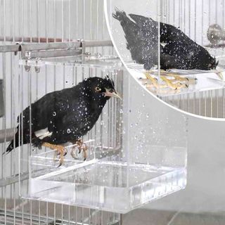 No. 10 - HOSUKKO Bird Bath for Cage - 2