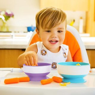 No. 1 - Munchkin Stay Put Suction Bowls - 4