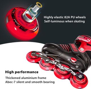 No. 10 - PAPAISON Adjustable Inline Skates - 4