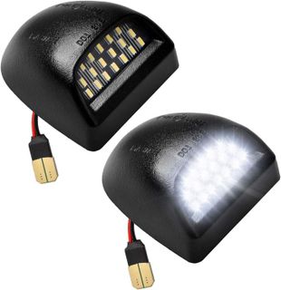 No. 7 - LESAUCE Full LED License Plate Light Tag Lamp Assembly - 1