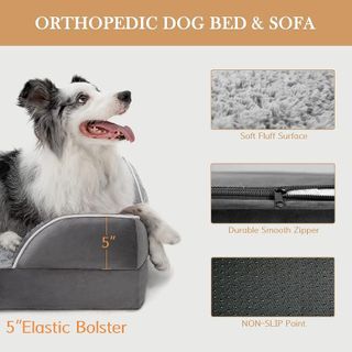 No. 4 - Comfort Expression Waterproof Orthopedic Foam Dog Beds - 2
