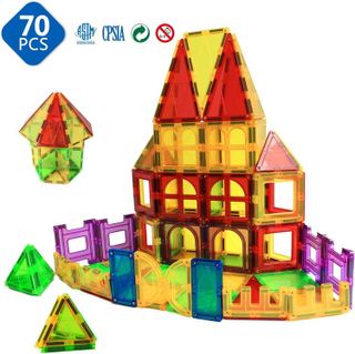 No. 6 - MAGBLOCK 70-Piece Magnetic Building Blocks - 5