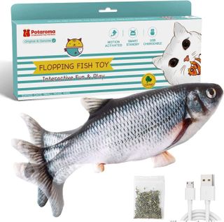 No. 5 - Potaroma Cat Toys Flopping Fish - 1