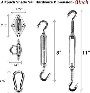 No. 8 - Artpuch Shade Sail Hardware - 2