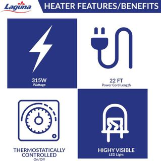 No. 9 - Laguna PowerHeat Heated De-Icer for Ponds - 315W - 4