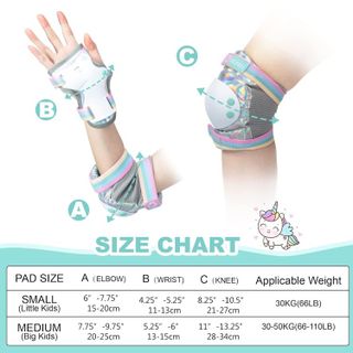 No. 5 - SULIFEEL Rainbow Unicorn Knee Pads - 5