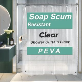 Top 10 Best Shower Curtains and Liners for a Hassle-Free Shower Experience- 4