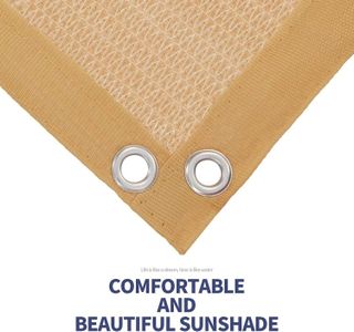 No. 7 - VICLLAX Shade Fabric Sun Shade Cloth Privacy Screen with Grommets - 3