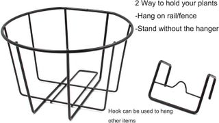 No. 2 - TQVAI Iron Rail Planters - 5