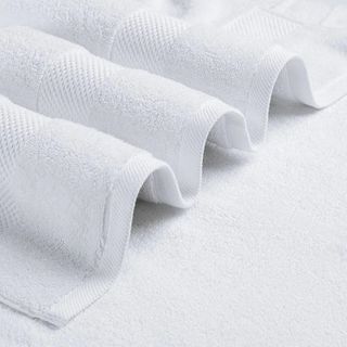 No. 9 - White Classic Bath Towel Set - 2