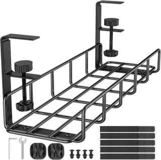 No. 10 - Under Desk Cable Management Tray - 1