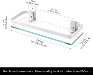 No. 4 - KES Bathroom Glass Shelf - 3