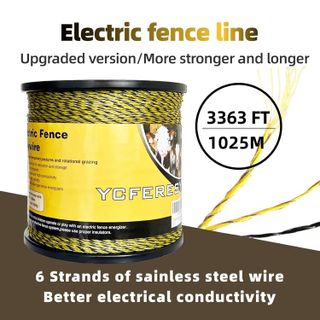 No. 4 - YCFERESY Upgraded Electric Fence Polywire - 2