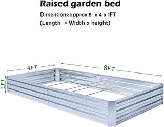 No. 2 - FOYUEE Galvanized Raised Garden Beds - 2