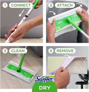 No. 3 - Swiffer Sweeper Heavy Duty Mop Pad Refills - 4