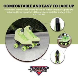 No. 5 - Sure-Grip Boardwalk Unisex Outdoor Roller Skates - 2