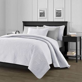 No. 6 - Chezmoi Collection Austin 3-Piece Oversized Bedspread Coverlet Set - 2