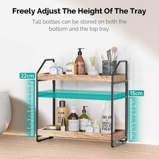 No. 9 - Adjustable 2-Tier Bathroom Countertop Organizer - 3