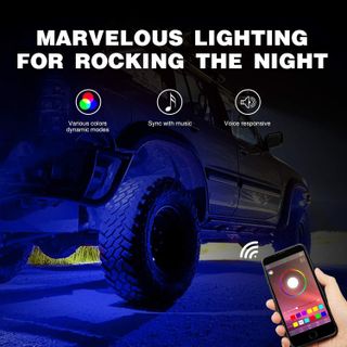 No. 6 - Nilight RGB LED Rock Lights - 2