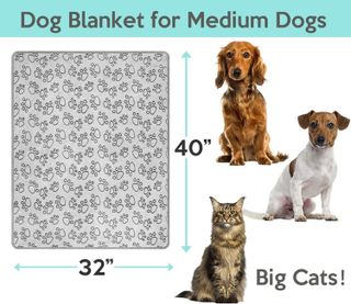 No. 1 - Stuffed Premium Soft Dog Blanket - 5