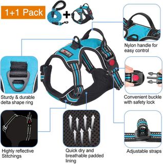 No. 9 - tobeDRI No Pull Dog Harness - 3