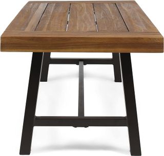 No. 5 - Christopher Knight Home Carlisle Outdoor Acacia Wood Coffee Table - 4