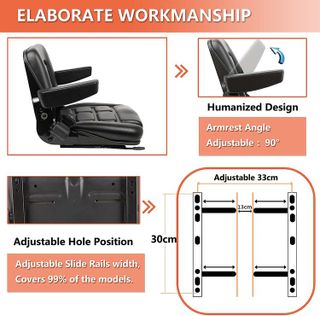 No. 3 - TICSEA Heavy Duty Vehicle Seat - 4