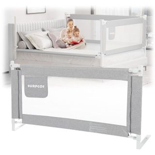 No. 9 - SURPCOS Bed Rails for Toddlers - 1