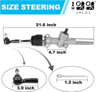 No. 8 - 9.99WORLD MALL Power Steering Gear Box - 5