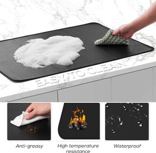 No. 1 - FLASLD Fireproof and Waterproof Stove Top Covers - 4