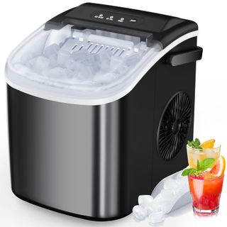 No. 7 - COWSAR Portable Countertop Ice Maker Machine - 1