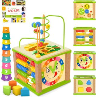 Top 10 Best Baby Activity Cubes for Sensory Exploration and Fine Motor Skills Development- 3