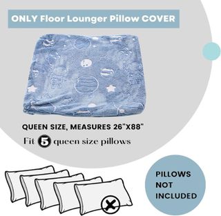 No. 9 - MeMoreCool Pillow Bed Floor Lounger - 2