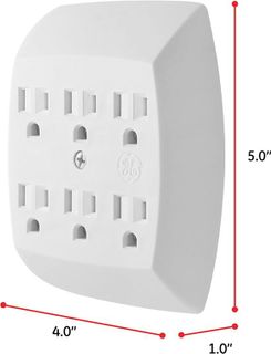 No. 2 - GE 6-Outlet Extender Wall Tap - 3