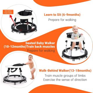 No. 7 - Wismind Baby Walker Foldable - 2