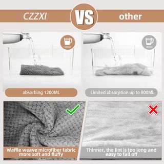 No. 9 - CZZXI Hair Drying Towel - 3